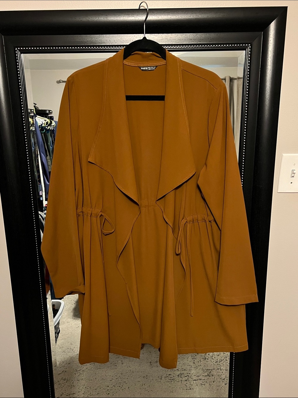 SHEIN Drape Front Women's Jacket